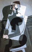 Juan Gris Portrait oil on canvas